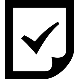Icône certification